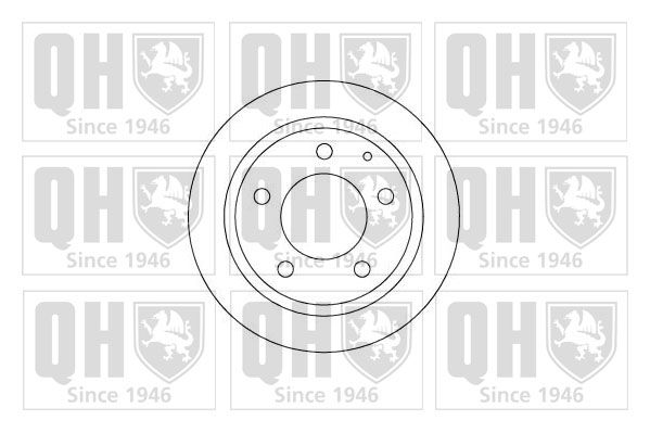 QUINTON HAZELL Тормозной диск BDC4874